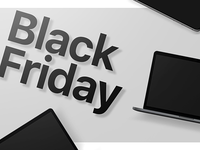 Black Friday Ad Styles advertisement black friday colour palette technology