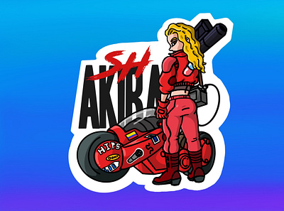 shAKIRA Stickermule Rebound Playoffs akira apple challenge charm ipad playoffs procreate rebound shakira sketch stickermule