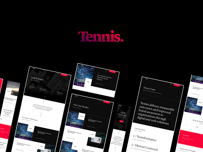 Tennis Update branding design ui uidesign ux uxdesign web website