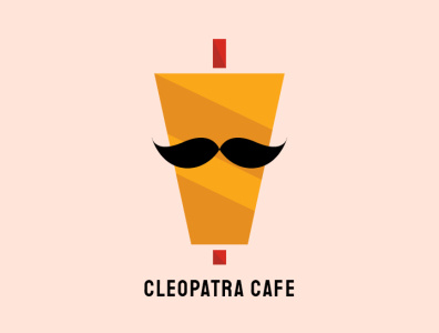 Cleopatra Cafe animation art design flat illustration logo sky ui