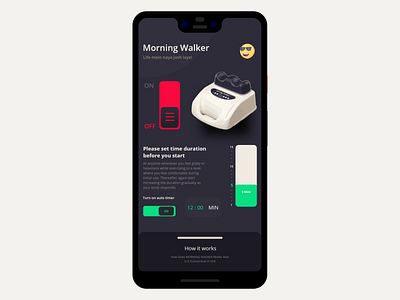 Morning Walker Mobile Design