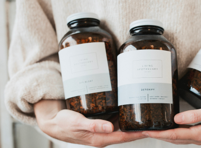 Living Apothecary Brand Design