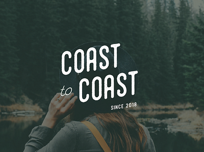 Coast to Coast Brand Identity Design brand design brand identity branding graphic design logo design small business submark