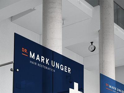 Dr Mark Unger Brand Identity Design brand design brand identity branding graphic design logo logo design small business submark