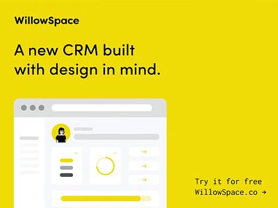 WillowSpace is a new CRM built with design in mind! brand identity branding business automation business software business tips client management clients contracts crm graphic design invoice invoicing logo design manage clients marketing project management proposals small business software ui