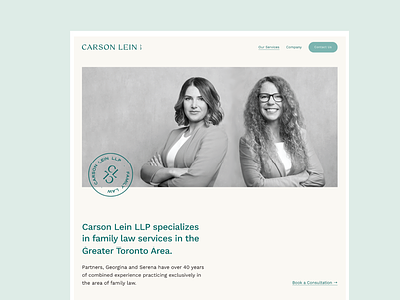 Carson Lein LLP - Law Web Design brand design brand identity branding graphic design logo logo design ui ui design us design ux web design