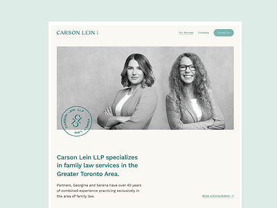 Carson Lein LLP - Law Web Design