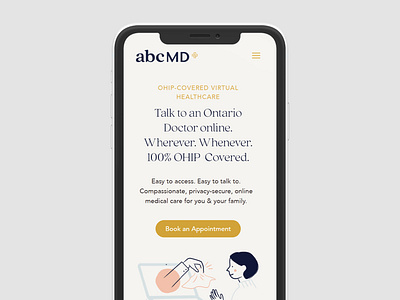 abcMD mobile responsive website design