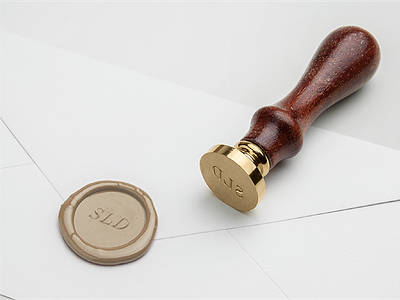 Brand Submark Wax Seal