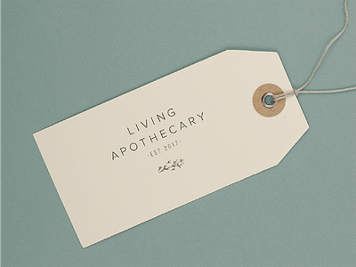 Living Apothecary Hangtag