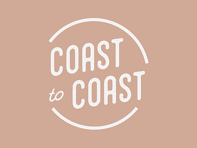 Coast To Coast Submark brand design brand identity branding graphic design icon design logo logo design small business submark