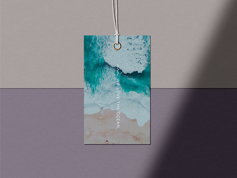 Free Flow Active Apparel hangtag design brand packaging packaging graphic design brand design brand identity branding