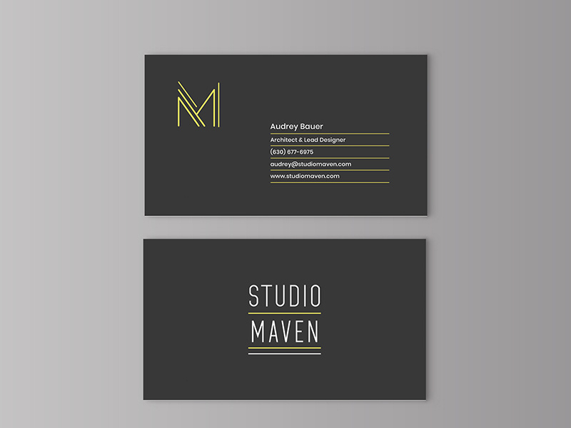 Studio Maven Architecture business cards brand packaging packaging small business logo graphic design brand design logo design brand identity branding