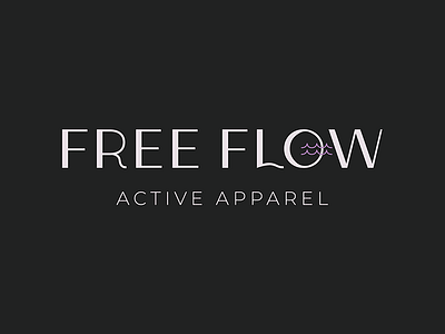 Free Flow Active Apparel Logo