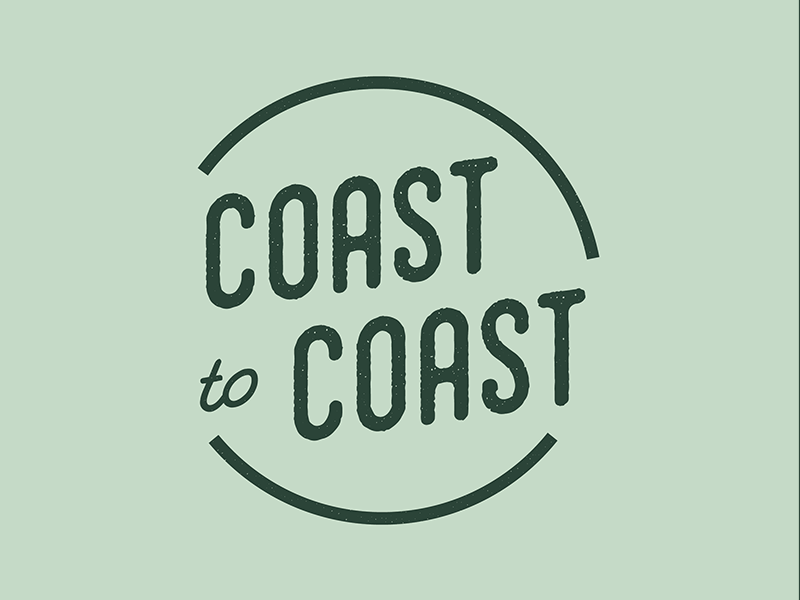 Coast To Coast Submark small business submark logo graphic design brand design logo design brand identity branding