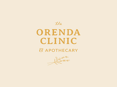 Orenda Clinic Logo brand design brand identity brand illustration branding design graphic design icon design illustration logo logo design small business