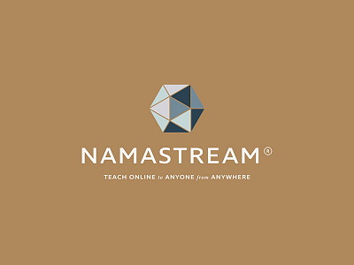 Namastream Logo and Icon brand design brand identity branding design graphic design icon design logo logo design small business