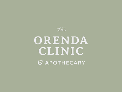 The Orenda Clinic Wordmark