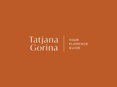 Tatjana Gorina Wordmark brand design brand identity branding design graphic design logo logo design small business wordmark wordmark logo