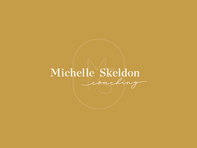 Michelle Skeldon Coaching brand design brand identity branding design graphic design logo logo design small business submark