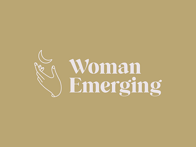 Woman Emerging design brand design brand identity branding design graphic design icon design logo logo design small business submark