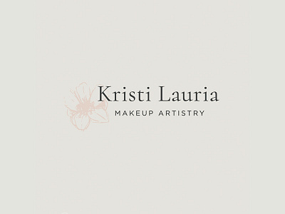 Kristi Lauria Makeup Artistry brand design brand identity brand illustration branding design graphic design icon design illustration logo logo design small business