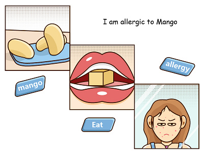 Mango allergy