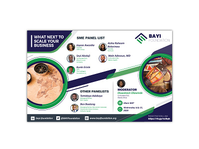 BAYI Foundation Flyer brochure design flyer design graphic design