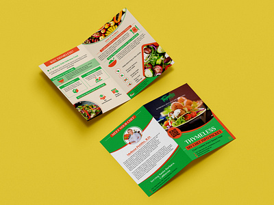 Bifold Thymless Brochure brochure design flyer graphic design