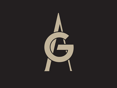 AG Logo graphic design icon logo design