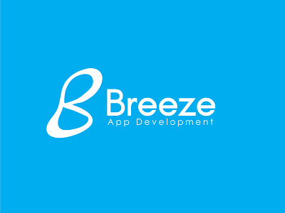 Breeze App Logo graphic design logo design