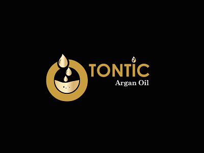 Otontic Argan Oil Logo design graphic design icon logo logo design