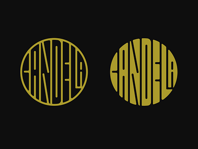 Candela design logo logo design sketch typography