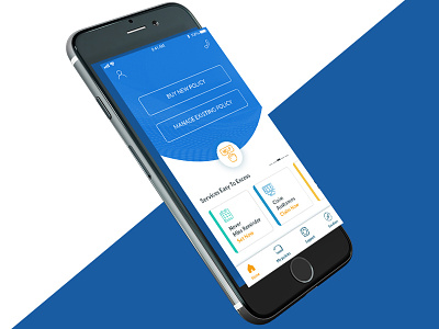 Insurance App app design dashboard insurance app mobile app ui ux