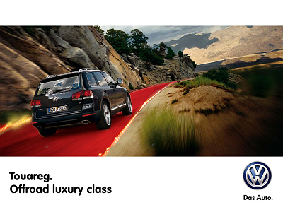 Billboard Campaign for Volkswagen Romania advertising billboard design graphic design visuals volkswagen