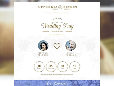 Wedding Website Vittoria & Simon