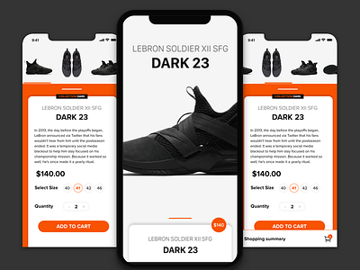 App Shoe Concept app colors concept digital dribbble hero interface ios iphonex landing layout mobile nike photography shoes sketch ui ux