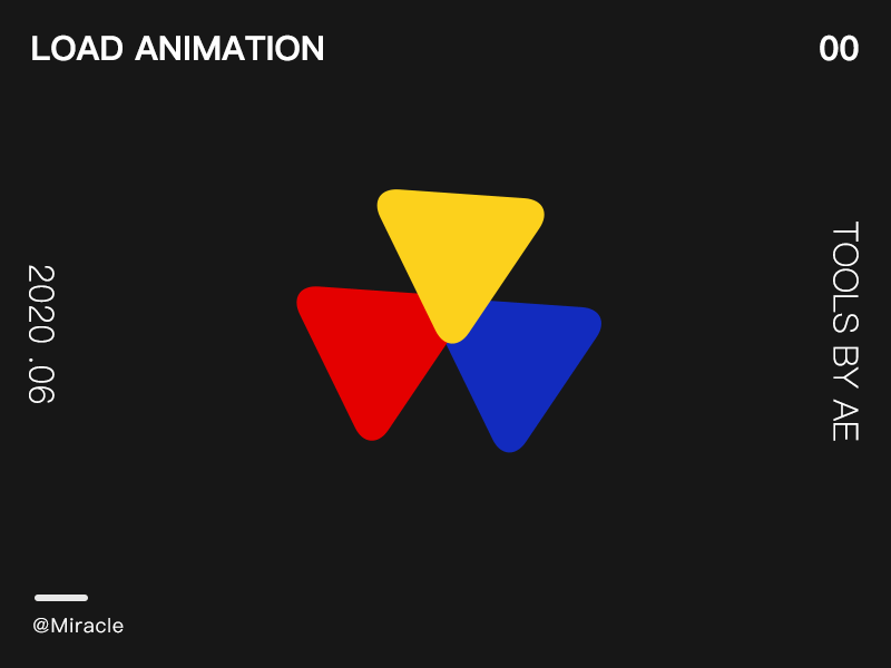 Load animation ae animation design design