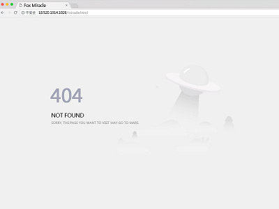 404 page