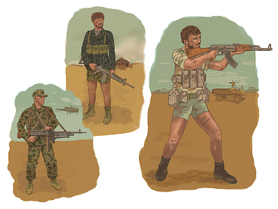 Koevoet Special Forces illustration