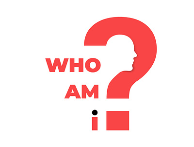 Who am I? adventures art branding design graphic design illustration illustrator minimal typogaphy typographic typography art vector vectorart