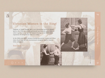 web ui/ux: Victorian Women in the Ring! 2019 app branding color design flat landing page poster site design typography ui ux vector web