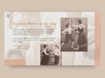 web ui/ux: Victorian Women in the Ring!