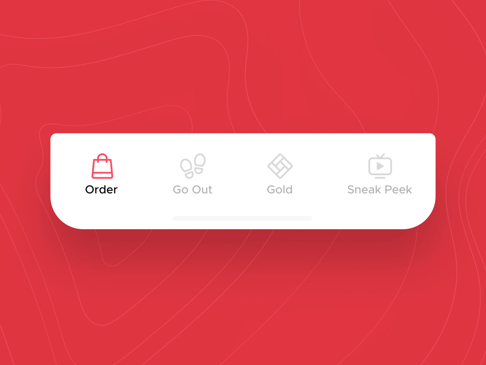 Zomato V14 - Tab Bar Interaction Concept by Rajeesh VK for Zomato on ...