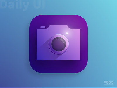 App Icon - Camera sketch uidesign uxdesign