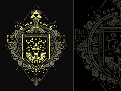 Wind Hero design game gamer symmetrical t shirt tee vector video game zelda