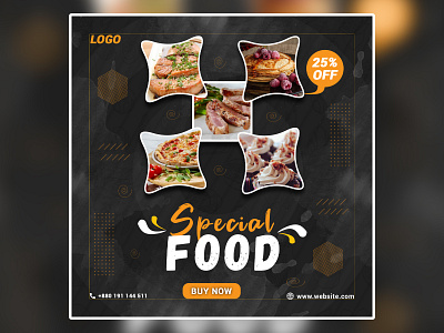 Special Food Social Media Banner Template PSD Mockup v1 free social media banners social media banner design ideas social media banner images social media banner mockup social media banner psd social media marketing banner social media promotion banner