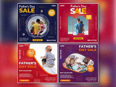 Father's Day Sale Social Media Post Banner Template free social media banners social media banner design ideas social media banner images social media banner mockup social media banner psd social media marketing banner social media promotion banner