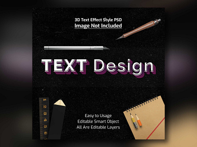 3D Text Effect Style Design PSD 3d text effect design psd 3d text effect style psd adobe photoshop cc adobe photoshop design