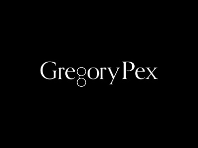 GregoryPex brandmark logo logotype